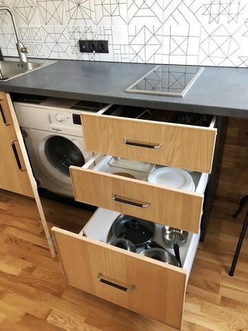 Фото номера Апартаменты с 1 спальней Апартаменты Kaktuss apartamenti Smiltene г. Смилтене 7