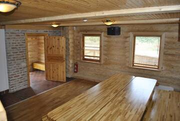 Фото номера Дом с 2 спальнями Дома для отпуска Vilks un Briedis Holiday Home &amp; Wellness Area г. Смилтене 19