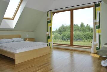 Фото номера Дом с 2 спальнями Дома для отпуска Vilks un Briedis Holiday Home &amp; Wellness Area г. Смилтене 28