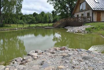 Фото номера Дом с 2 спальнями Дома для отпуска Vilks un Briedis Holiday Home &amp; Wellness Area г. Смилтене 22