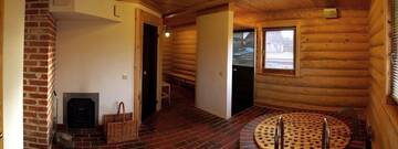 Фото номера Дом с 2 спальнями Дома для отпуска Vilks un Briedis Holiday Home &amp; Wellness Area г. Смилтене 29