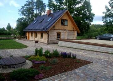 Фото номера Дом с 2 спальнями Дома для отпуска Vilks un Briedis Holiday Home &amp; Wellness Area г. Смилтене 39