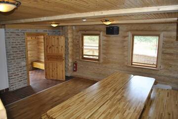 Фото номера Дом с 2 спальнями Дома для отпуска Vilks un Briedis Holiday Home &amp; Wellness Area г. Смилтене 34
